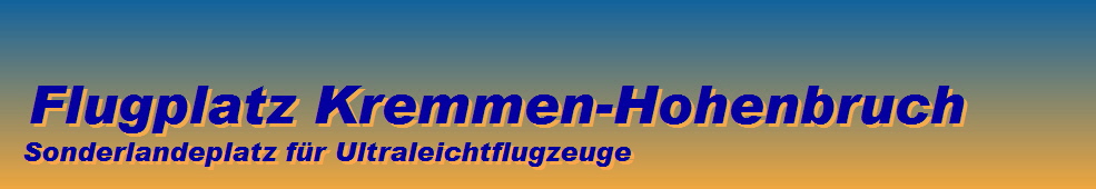 Flugplatz Kremmen-Hohenbruch